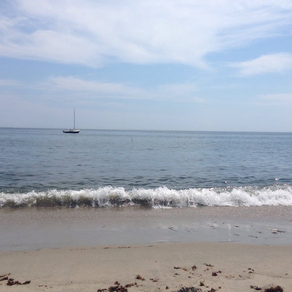 Photo taken at Peggotty Beach by Mike S. on 8/15/2015