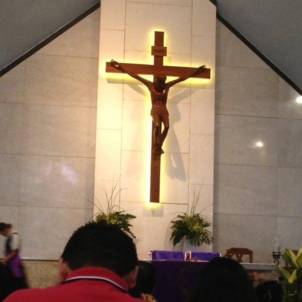 Photo taken at Gereja Katolik Hati Santa Perawan Maria Tak Bernoda by Nita B. on 3/3/2013