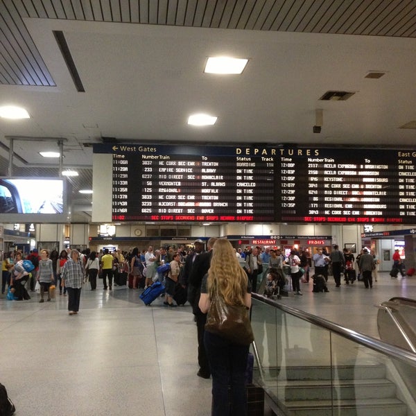 Photo taken at New York Penn Station by Dianne C. on 5/20/2013
