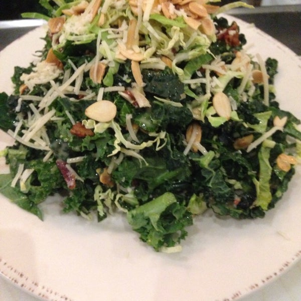 Get the Kale and Brussels salad and ask for Krystin to make it! Very friendly staff!