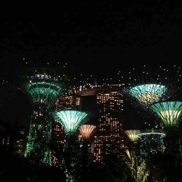 Photo taken at Gardens by the Bay by Luca C. on 4/30/2013