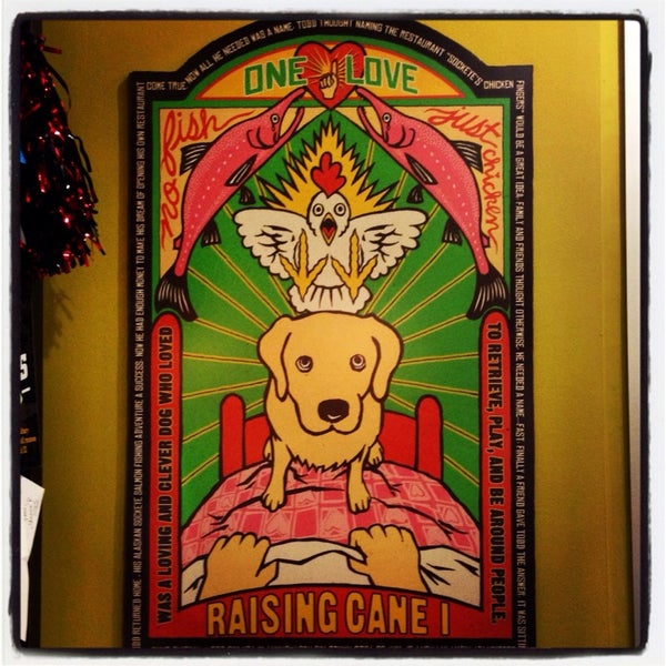 4/27/2014 tarihinde Christine M.ziyaretçi tarafından Raising Cane&#39;s Chicken Fingers'de çekilen fotoğraf