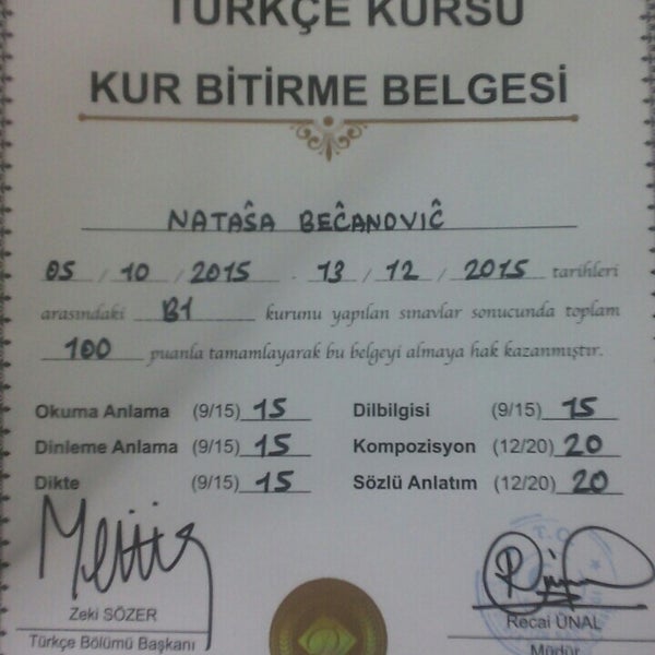 Kurbitirme belgesi Kurbitirme belgesi