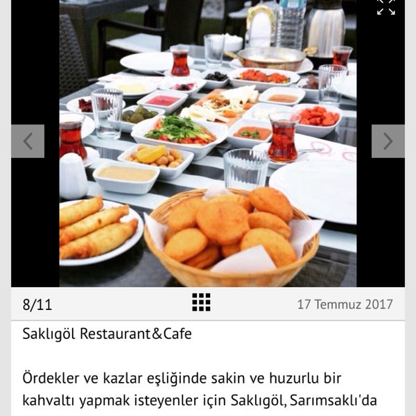Photo prise au Saklıgöl Restaurant &amp; Cafe par Resmiye V. le6/21/2018