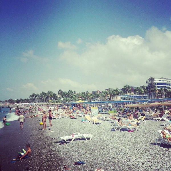 Photo taken at Beach - Hotel Galeri Resort by Octavian on 8/2/2014