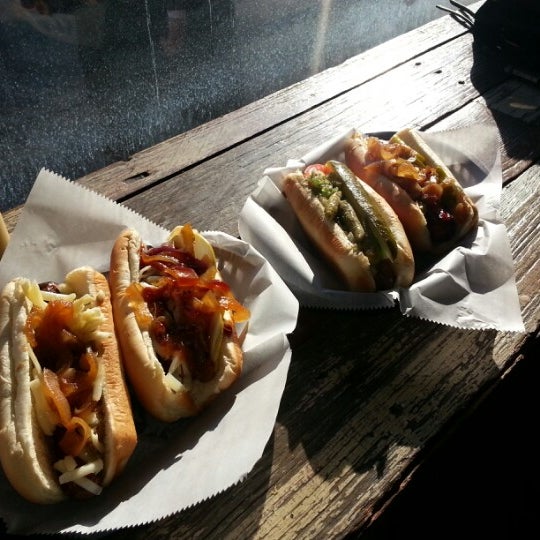 Photo taken at Chicago&#39;s Dog House by Matthew G. on 10/15/2012