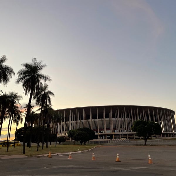 Photo taken at Estádio Nacional de Brasília Mané Garrincha by Sandro M. on 5/27/2021
