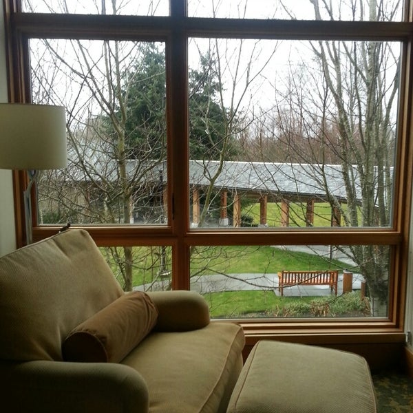 Photo taken at Cedarbrook Lodge by Lolly .. on 2/15/2014