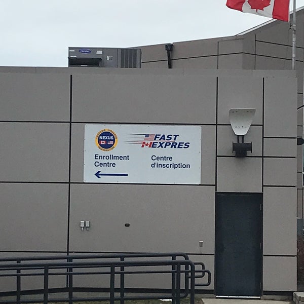 NEXUS Enrollment Office Ft. Erie Government Building in Fort Erie