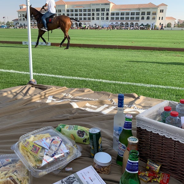 Photo taken at Al Habtoor Polo Resort by Bander A. on 2/5/2022