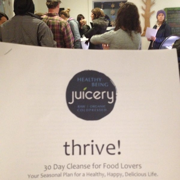 Photo taken at Healthy Being Juicery by Rose C. on 1/13/2015