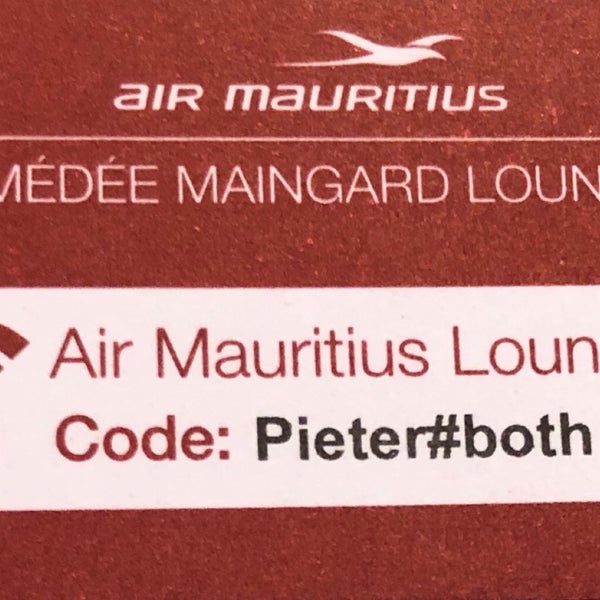 Foto diambil di Air Mauritius Lounge oleh Thorsten D. pada 3/6/2019
