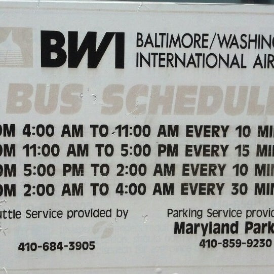 Bwi Daily Parking Garage Clearance | Dandk Organizer