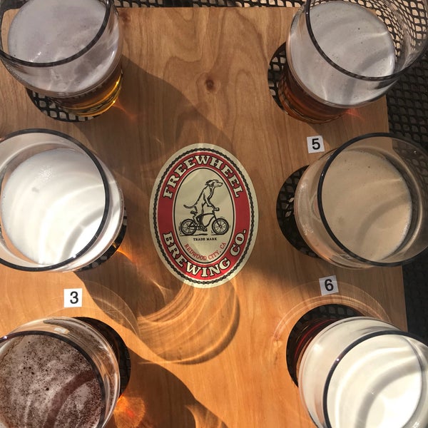Photo taken at Freewheel Brewing Co. by Marianne B. on 5/12/2018