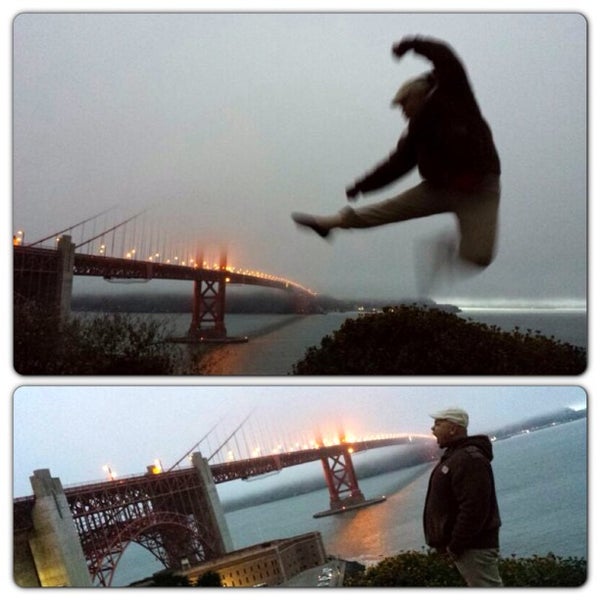 Photo taken at *CLOSED* Golden Gate Bridge Walking Tour by Yansen S. on 7/11/2013