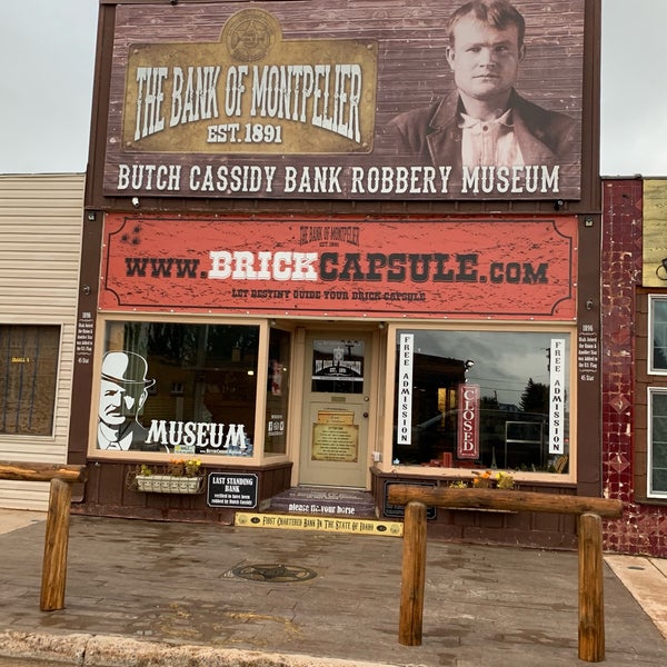 Butch Cassidy Bank Robbery Museum, 819 Washington St, Montpelier, ID, butch...