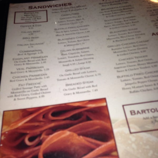 Das Foto wurde bei Bartolini&#39;s Restaurant, Catering &amp; Banquets von Chuck A. am 2/16/2014 aufgenommen