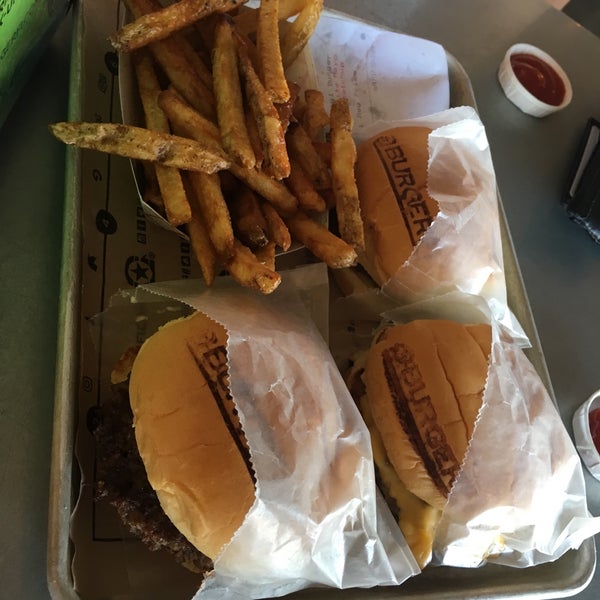 Photo taken at BurgerFi by S A. on 3/19/2017
