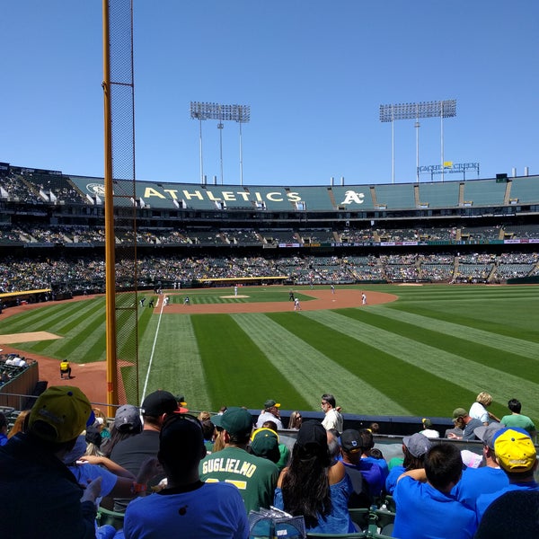 Снимок сделан в Oakland-Alameda County Coliseum пользователем John L. 8/14/2016