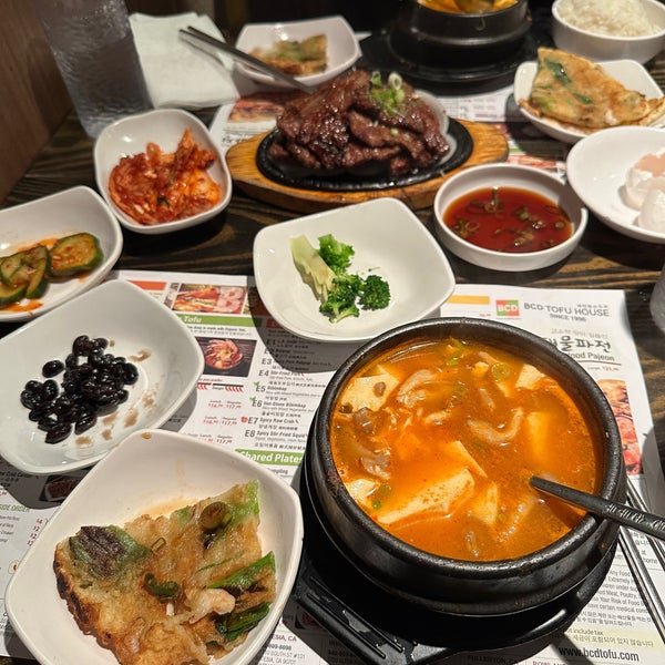 Photo taken at BCD Tofu House by Liz C. on 10/21/2023