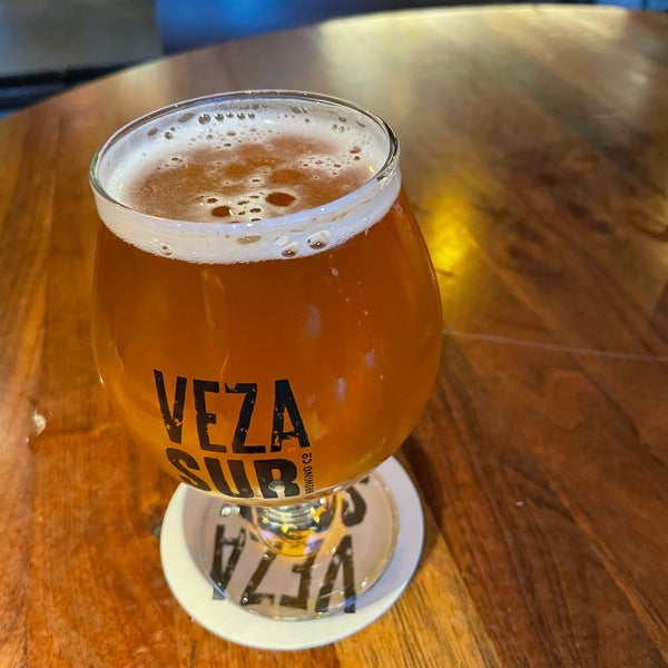 Photo taken at Veza Sur Brewing Co. by Liz C. on 4/13/2021