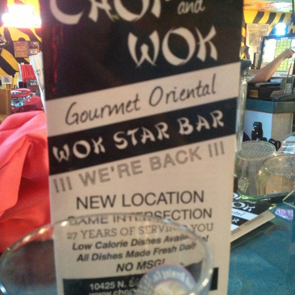 Foto scattata a Chop &amp; Wok Ft. The Wok Star Bar da Mike L. il 7/5/2013
