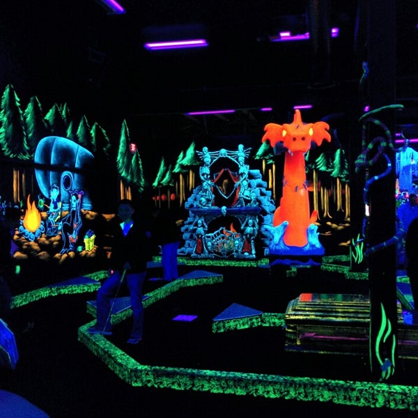 Photo taken at Monster Mini Golf by Maggie L. on 12/22/2013