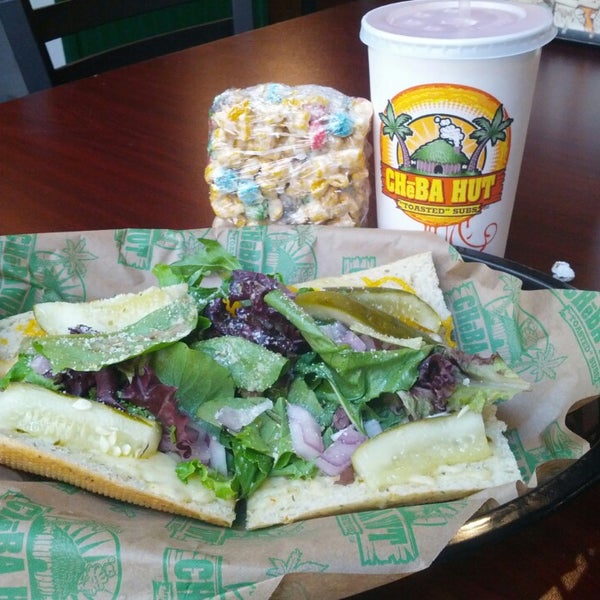 Photo taken at Cheba Hut Toasted Subs by Amy T. on 5/1/2013