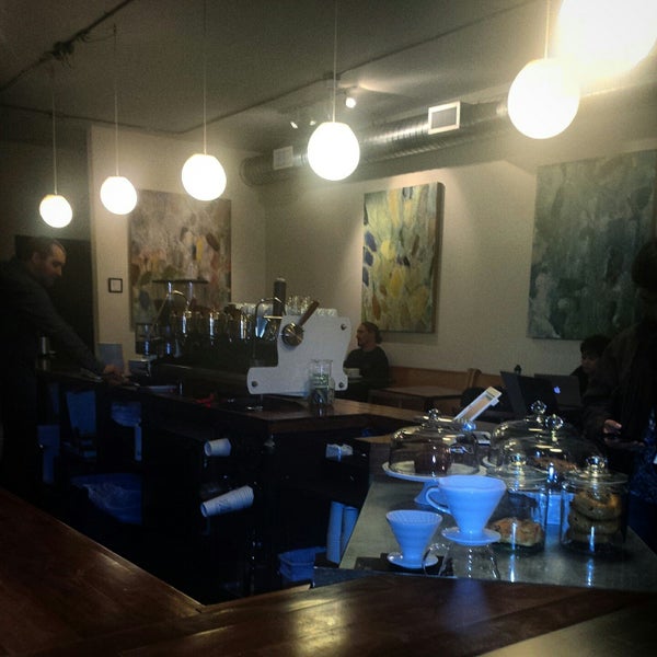 Photo taken at Neptune Coffee by Eka B. on 11/30/2014