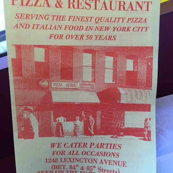 Mimi's Pizza Kitchen (Now Closed) Pizzeria in Upper East Side