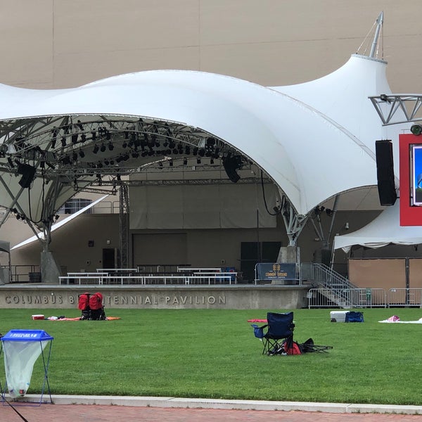 Photo taken at Columbus Commons by Pete S. on 5/25/2019