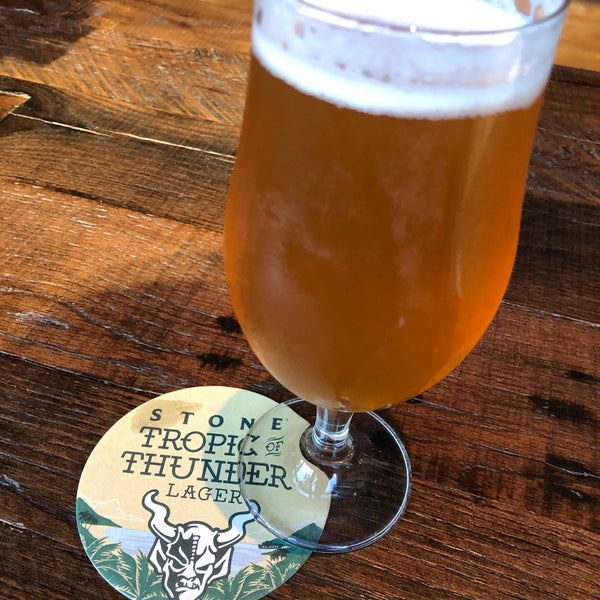 Photo taken at Stone Brewing Tap Room by ハ チ. on 8/12/2019