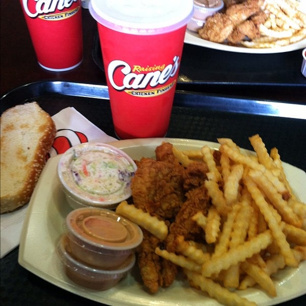 Photo taken at Raising Cane&#39;s Chicken Fingers by Jarvis A. on 11/3/2012