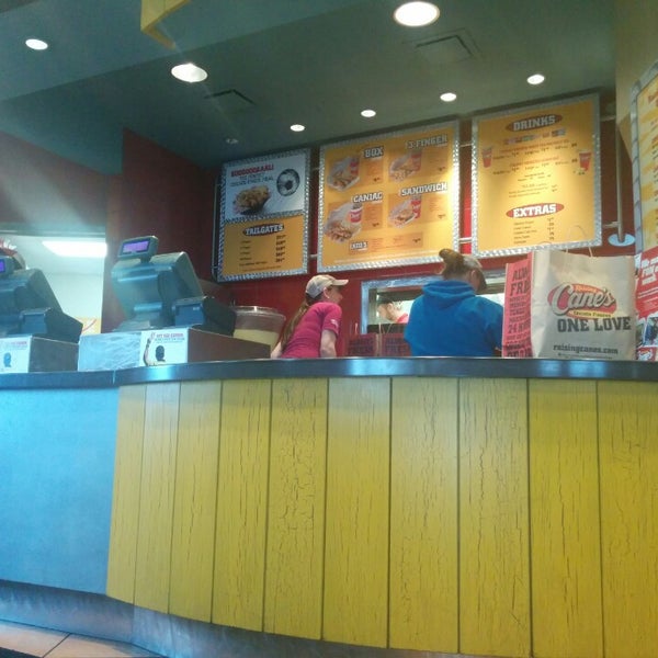 Photo taken at Raising Cane&#39;s Chicken Fingers by Mike on 6/14/2014