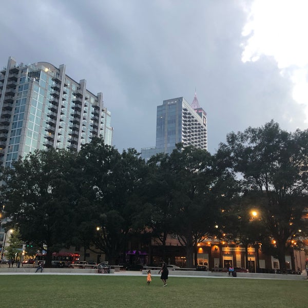 Photo taken at Moore Square by Frank A. on 10/4/2019