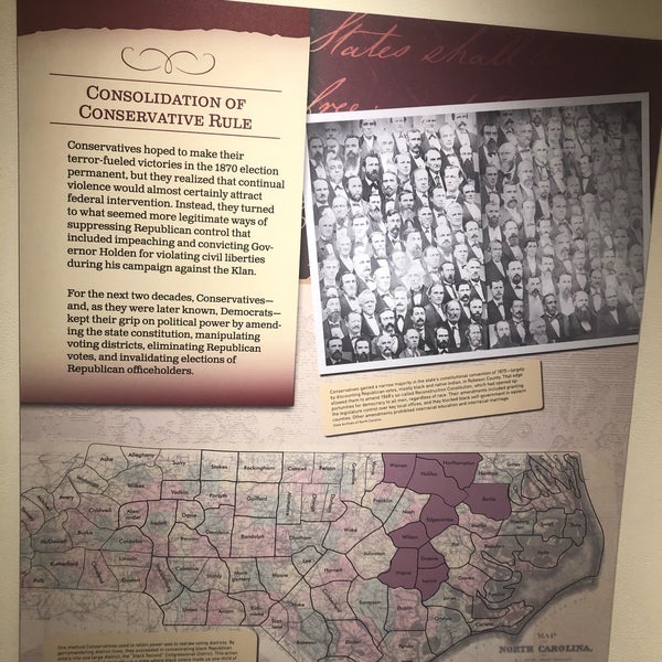 รูปภาพถ่ายที่ North Carolina Museum of History โดย Frank A. เมื่อ 10/7/2019