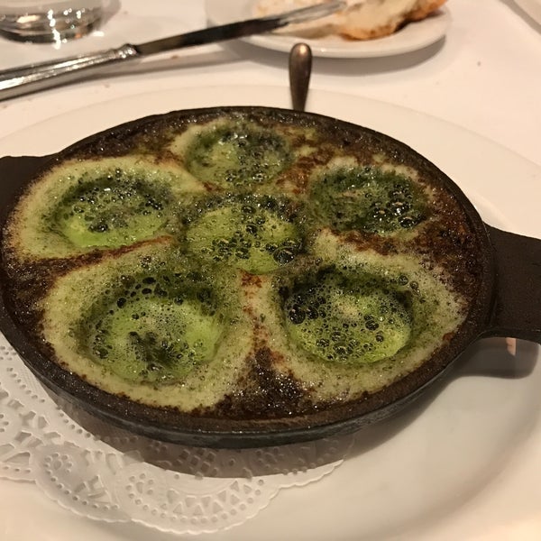 One of the best places to have escargot