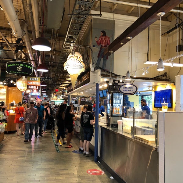 7/5/2018 tarihinde Tinaziyaretçi tarafından Reading Terminal Market'de çekilen fotoğraf