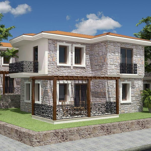 Müstakil Betonarme Çelik Ahşap Ev Villa Proje ve