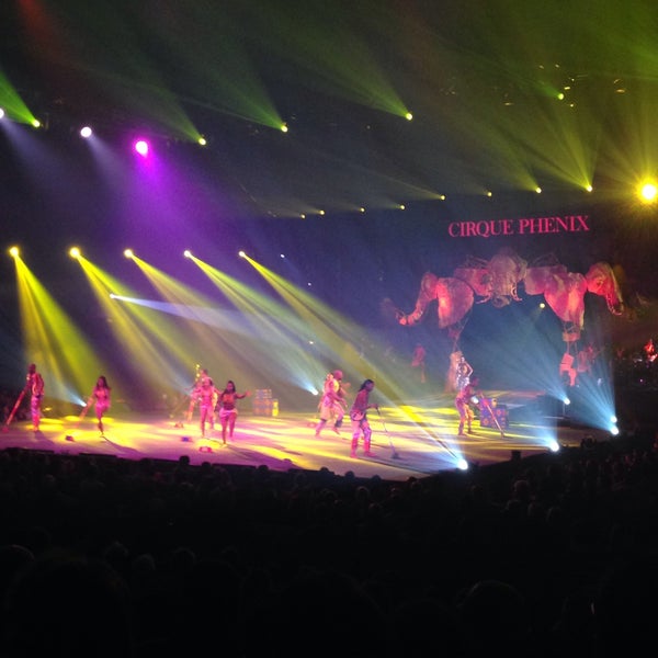 Photo taken at Cirque Phénix by Gilliane Y. on 1/10/2015