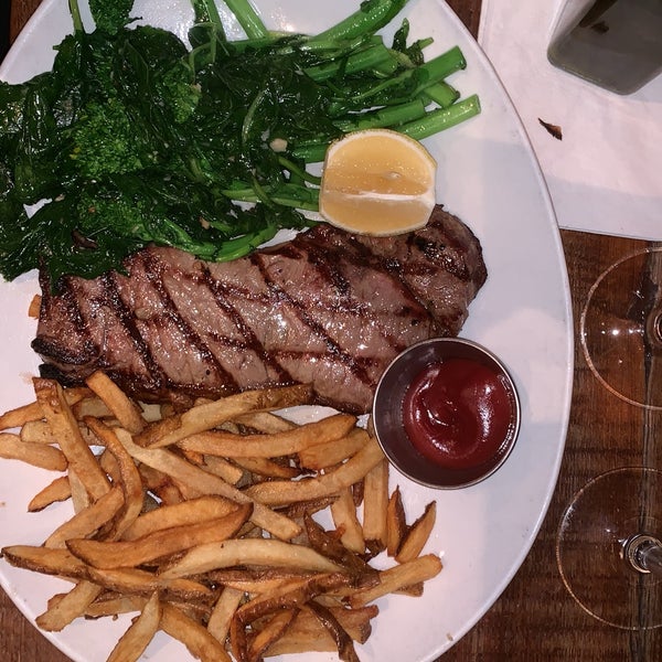 Try their steak and frites delicious! And the staff is marvellous friendly.