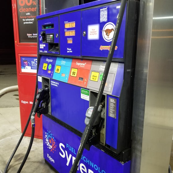 Exxon Fuel Station in