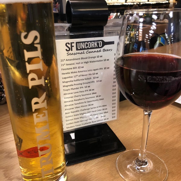 Photo taken at SF Uncork&#39;d by kathy b. on 10/3/2019