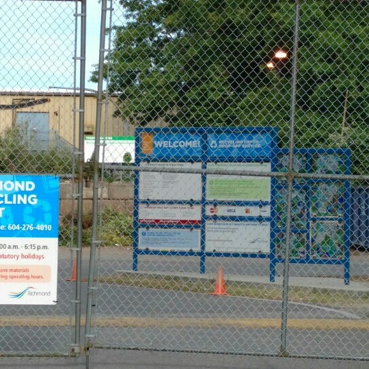Richmond Recycling Depot Thompson Richmond, BC