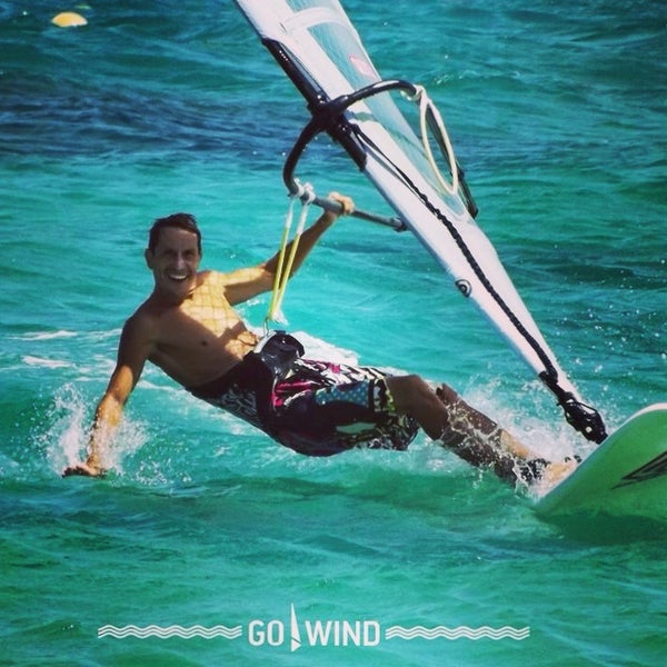 Снимок сделан в Go!Wind. Windsurfing &amp; Kitesurfing School пользователем Olesya B. 8/10/2013