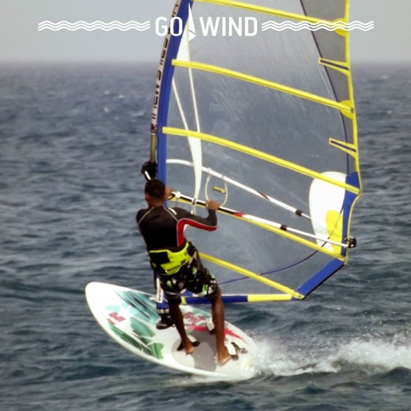 Снимок сделан в Go!Wind. Windsurfing &amp; Kitesurfing School пользователем Olesya B. 7/1/2013