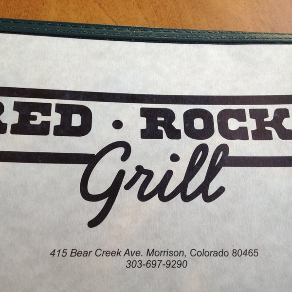 Photo taken at Red Rocks Grill by Greg G. on 7/28/2013