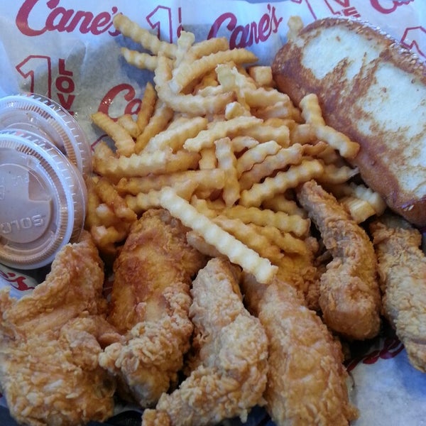 Photo taken at Raising Cane&#39;s Chicken Fingers by Brittany L. on 12/27/2014