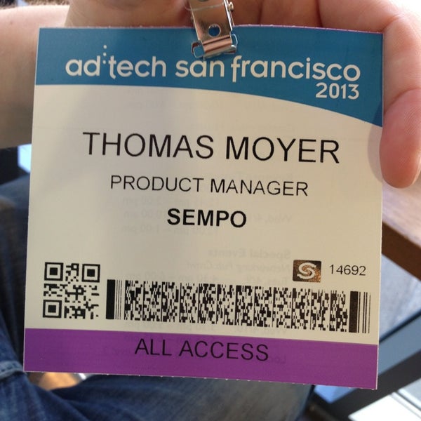 4/10/2013にThomas M.がad:tech San Franciscoで撮った写真