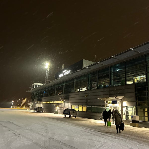 Photo taken at Turku Airport (TKU) by Amir F. on 2/19/2024